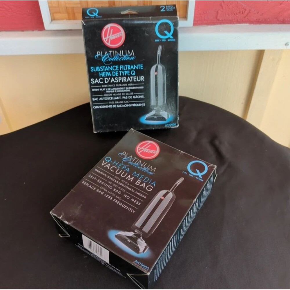 Hoover Platinum Collection Type-Q Hepa  Vacuum Bag (2-Pack) 2 Sets Of 2